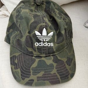 Adidas women Green Camo Hat